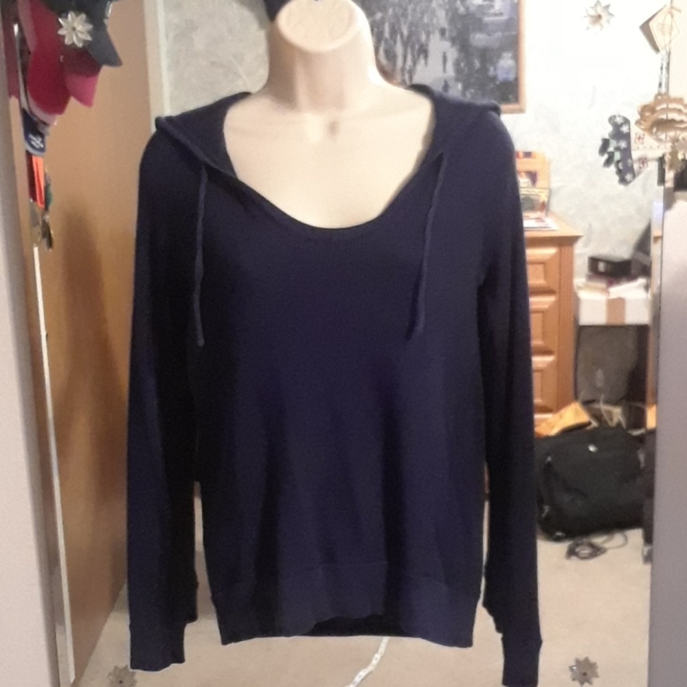 Super soft navy hoodie